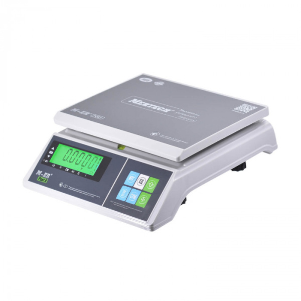 Порционные настольные весы M-ER 326 AFU-15.1 "Post II" LCD (двойной дисплей) купить по низкой цене | МАКСПРОФИТ