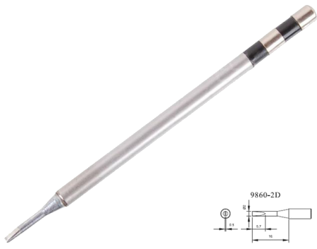 Жало Quick 9860-2D (Quick 986-2D) купить по низкой цене | МАКСПРОФИТ