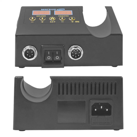 Профессиональная паяльная станция с феном МЕГЕОН 00380 купить по низкой цене | МАКСПРОФИТ