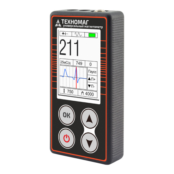 Универсальный магнитометр ТЕХНОМАГ с поверкой купить по низкой цене | МАКСПРОФИТ