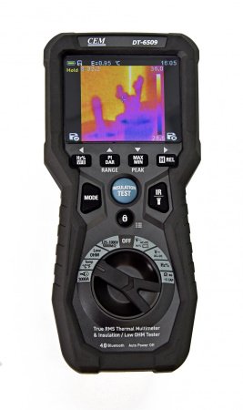 CEM DT-6509 Измеритель сопротивления изоляции Микроомметр высокого разрешения с мультиметром True RMS купить по низкой цене | МАКСПРОФИТ