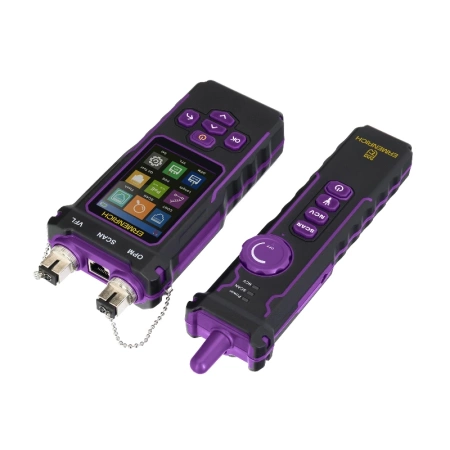 Многофункциональный кабельный тестер Ermenrich NetGeeks NP60, фиолетовый купить по низкой цене | МАКСПРОФИТ