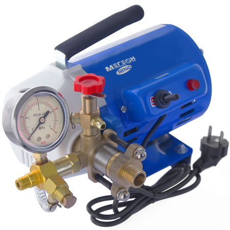 Электрический опрессовочный насос МЕГЕОН 98140 купить по низкой цене | МАКСПРОФИТ