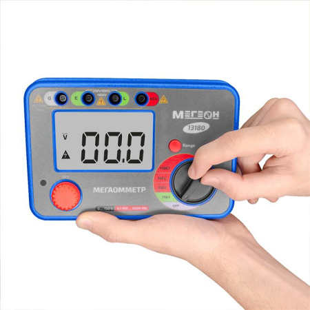 Мегаомметр МЕГЕОН 13180 купить по низкой цене | МАКСПРОФИТ