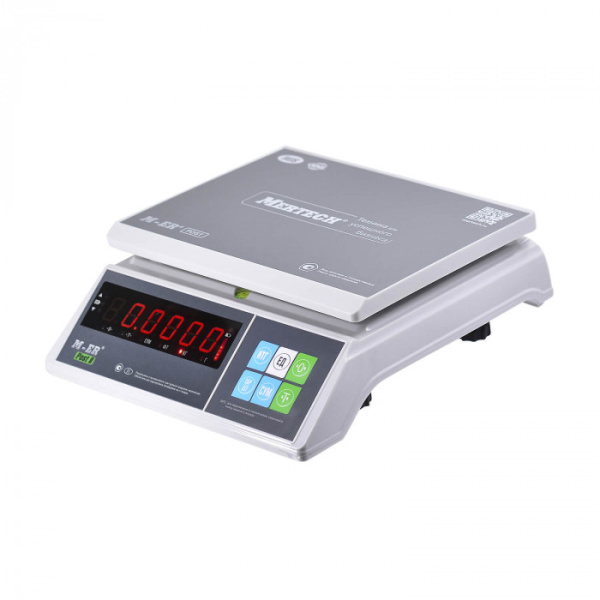 Порционные настольные весы M-ER 326 AFU-32.1 "Post II" LED  (двойной дисплей) купить по низкой цене | МАКСПРОФИТ