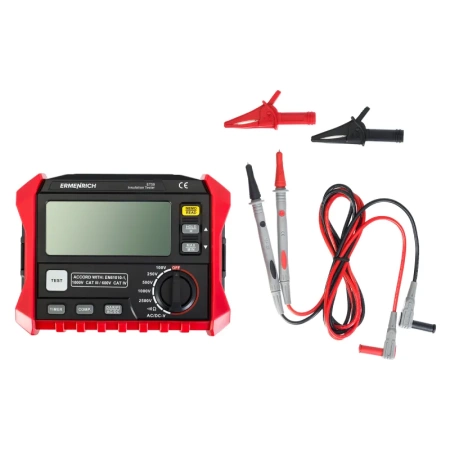 Тестер изоляции Ermenrich Ping ET50, черный купить по низкой цене | МАКСПРОФИТ