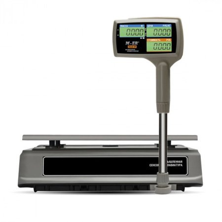 Торговые настольные весы M-ER 328 ACPX-6.1 "TOUCH-M" LCD RS232 и USB с поверкой купить по низкой цене | МАКСПРОФИТ