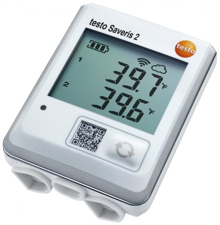 testo Saveris 2-T1 - WiFi-логгер данных с дисплеем и встроенным сенсором температуры купить по низкой цене | МАКСПРОФИТ