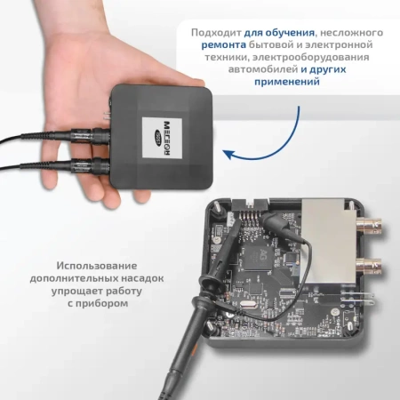 USB-осциллограф МЕГЕОН 15051 купить по низкой цене | МАКСПРОФИТ