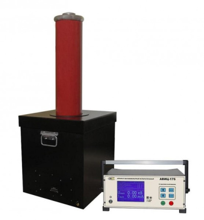 Аппарат высоковольтный испытательный АВИЦ-175 (исп.1, исп.2, исп.3) c USB и ПО совместно с АВИЦ-20П купить по низкой цене | МАКСПРОФИТ