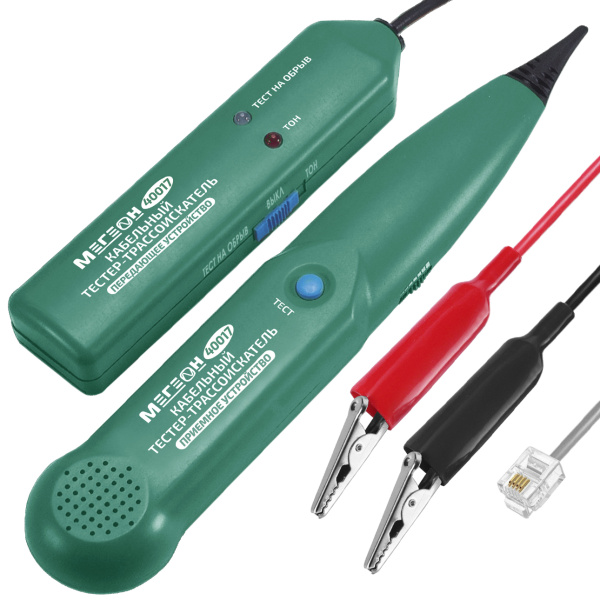 Кабельный тестер-трассоискатель МЕГЕОН 40017 купить по низкой цене | МАКСПРОФИТ