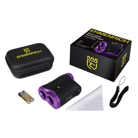 Лазерный строительный дальномер Ermenrich LR900, фиолетовый купить по низкой цене | МАКСПРОФИТ