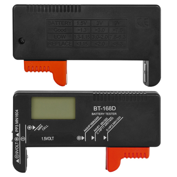 Тестер батареек МЕГЕОН BT-168D купить по низкой цене | МАКСПРОФИТ