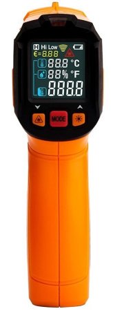 Дистанционный измеритель температуры (пирометр) PeakMeter PM6519C купить по низкой цене | МАКСПРОФИТ