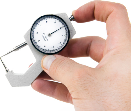 Механический толщиномер МЕГЕОН 19010 купить по низкой цене | МАКСПРОФИТ
